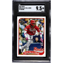 RDB Holdings & Consulting CTBL-039602 Elly De La Cruz 2024 Topps 89 Design Rookie Card with RC No. 89B-69- SGC Graded 9.5 Mint Plus - Cincinnati Reds