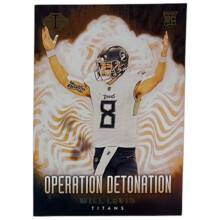 RDB Holdings & Consulting CTBL-039646 Will Levis 2023 Panini Illusions Operation Detonation Rookie Card with RC No. 24 - Tennessee Titans