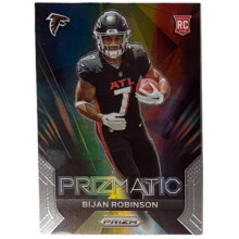 RDB Holdings & Consulting CTBL-039644 Atlanta Falcons Bijan Robinson 2023 Panini Prizm Prizmatic Rookie Card No.19