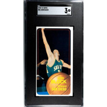 RDB Holdings & Consulting CTBL-039836 John Block 1970-71 Topps Card No.58 - SGC Graded 3 VG - San Diego Rockets