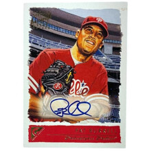 RDB Holdings & Consulting CTBL-040369 Pat Burrell Signed 2001 Topps Gallery On Card Certified Auto No.GA -PB - Philadelphia Phillies