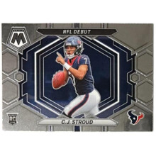 RDB Holdings & Consulting CTBL-040007 CJ & C.J. Stroud 2023 Panini Mosaic NFL Debut Rookie Card - RC No.ND-1 - Houston Texans