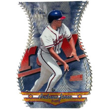 RDB Holdings & Consulting CTBL-040044 Andruw Jones 1998 Topps Stadium Club Triumvirate Luminous Card No.T1B - Atlanta Braves
