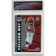 RDB Holdings & Consulting CTBL-039976 Giannis Antetokounmpo 2020-21 Panini Mosaic Jam Masters Card No.9 - DGA Graded Authentic - Milwaukee Bucks
