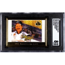 RDB Holdings & Consulting CTBL-040114 Dale Earnhardt 2003 Press Pass Stealth 10th Anniversary Gold Card No.TA86-250 - SGC Graded 8 NM-MT