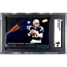 RDB Holdings & Consulting CTBL-040243 Tom Brady 2002 Pacific Atomic Die-Cut Card No.56 - SGC Graded 9 MT - HOF, Patriots & GOAT