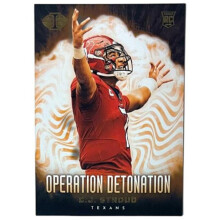 RDB Holdings & Consulting CTBL-040024 CJ & C.J. Stroud 2023 Panini Illusions Operation Detonation Rookie Card - RC No.19 - Houston Texans