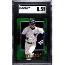 RDB Holdings & Consulting CTBL-040119 Derek Jeter 1997 Skybox E-X 2000 Card No.33 - SGC Graded 8.5 NM-MT Plus - York Yankees & HOF