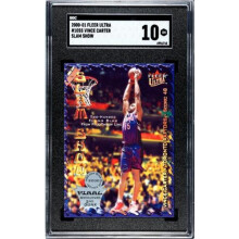 RDB Holdings & Consulting CTBL-040266 Vince Carter 2000-01 Fleer Ultra Slam Show Card No.10SS - SGC Graded 10 Gem Mint - Raptors & Team USA Olympics
