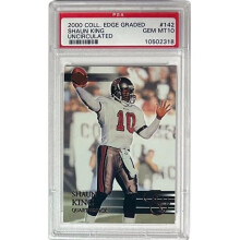 RDB Holdings & Consulting CTBL-039870 Shaun King 2000 Collectors Edge Uncirculated Card No.142 - 5000 - PSA Graded 10 Gem Mint - Tampa Bay Buccaneers