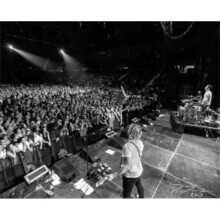 RDB Holdings & Consulting CTBL-040358 8 x 10 in. David Boyd Signed 2013 Politics Danish Rock Band Black & White Photo - COA