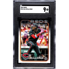 RDB Holdings & Consulting CTBL-040130 Elly De La Cruz 2024 Topps Rookie Card - RC No.141 - SGC Graded 9 Mint - Cincinnati Reds