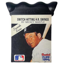 RDB Holdings & Consulting CTBL-040373 1989 Flipp Tipps Mickey Mantle HOF Legends Series Switch Hitting H.R. Swings Photo Book - Unused
