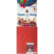 RDB Holdings & Consulting CTBL-039867 Marlo Thomas Signed 2004 Thanks & Giving - All Year Long Hardcover Book to Steve, Love - JSA No.AC92218