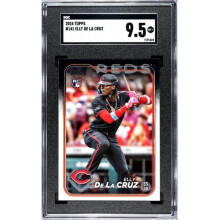 RDB Holdings & Consulting CTBL-039899 Elly De La Cruz 2024 Topps Rookie Card - RC No.141 - SGC Graded 9.5 Mint Plus - Cincinnati Reds