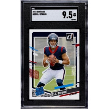 RDB Holdings & Consulting CTBL-040210 CJ & C.J. Stroud 2023 Donruss Rated Rookie Card - RC No.339 - SGC Graded 9.5 MT Plus - Texans & Ohio State