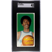 RDB Holdings & Consulting CTBL-039820 John Warren 1970-71 Topps Card No.91 - SGC Graded 4 VG-EX - Cleveland Cavaliers