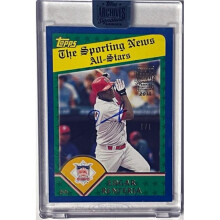 RDB Holdings & Consulting CTBL-040525 Edgar Renteria Signed 2018 Topps Archives Signature Series On Card Auto No.711- 1-1