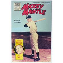 RDB Holdings & Consulting CTBL-040640 1991 Mickey Mantle No.1 Magnum Comics Book York Yankees
