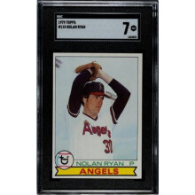 RDB Holdings & Consulting CTBL-040276 Nolan Ryan 1979 Topps Baseball Card No.115 - SGC Graded 7 NM - California Angels & HOF