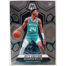 RDB Holdings & Consulting CTBL-040687 Brandon Miller 2023-24 Panini Mosaic City Edition Rookie Card RC No.277