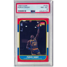 RDB Holdings & Consulting CTBL-040824 Purvis Short 1986-87 Fleer Card No.100- PSA Graded 8 NM-MT Golden State Warriors