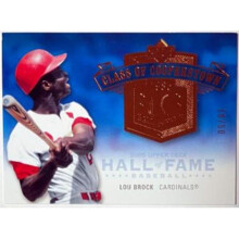 RDB Holdings & Consulting CTBL-040688 Lou Brock 2005 Upper Deck Hall of Fame Class of Cooperstown Card No.CC-LB1-50 St. Louis Cardinals
