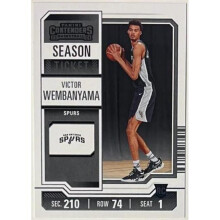 RDB Holdings & Consulting CTBL-040507 Victor Wembanyama 2023-2024 Panini Contenders Rookie Card RC No.11 San Antonio Spurs
