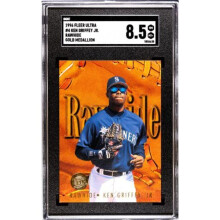 RDB Holdings & Consulting CTBL-040552 Ken Griffey, Jr. 1996 Fleer Ultra Rawhide Gold Medallion Card No.4-SGC Graded 8.5 NM-MT Mariners & HOF