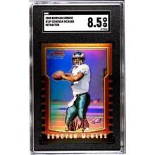 RDB Holdings & Consulting CTBL-040542 Donovan McNabb 2000 Bowman Chrome Refractor Rookie Card RC No.109-SGC Graded 8.5 NM-MT - Philadelphia Eagles