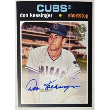 RDB Holdings & Consulting CTBL-040681 Don Kessinger Signed 2018 Topps Archives Fan Favourite 1971 Certified On Card Auto No.FFA-DK - Chicago Cubs
