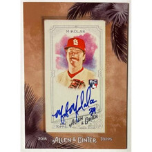RDB Holdings & Consulting CTBL-040735 Miles Mikolas Signed 2018 Topps Allen & Ginter Mini Framed Rookie On Card Auto RC No.MA-MMI - Cardinals