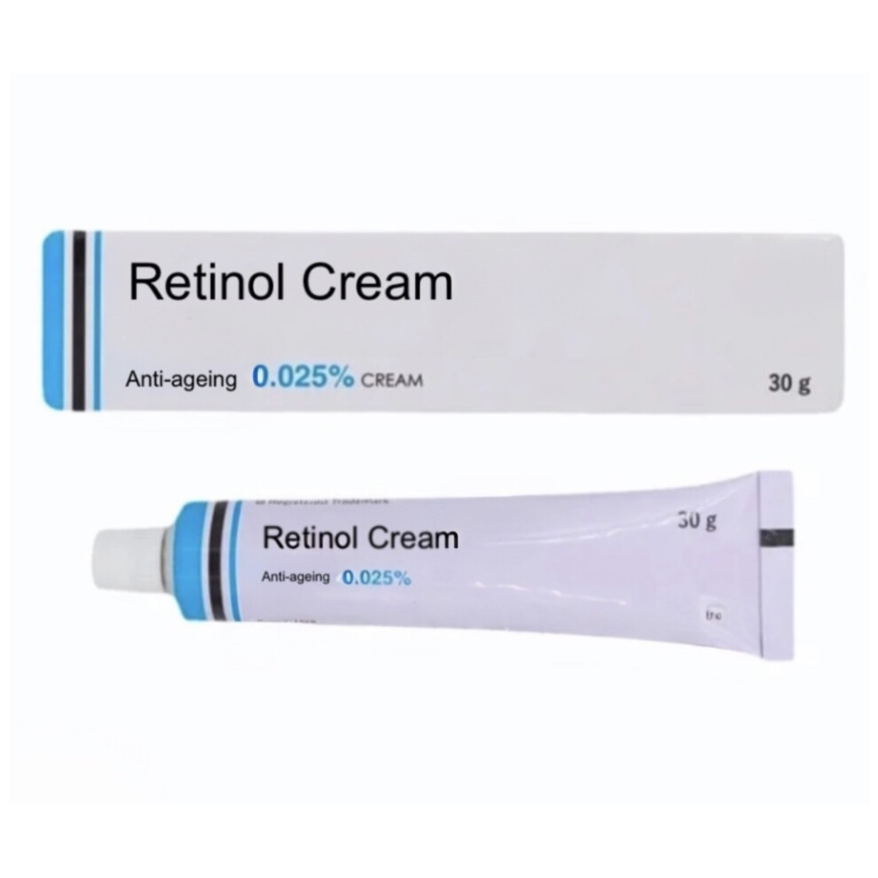 Retinol Anti-Aging, Skin Peeling, Acne Treatment Retinoid 0.025% 30G Dark