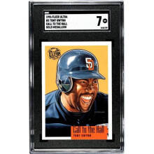 RDB Holdings & Consulting CTBL-040708 Tony Gwynn 1996 Fleer Ultra Call to the Hall Gold Medallion Card No.3- SGC Graded 7 NM - Padres & HOF