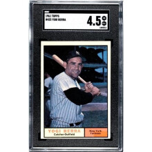 RDB Holdings & Consulting CTBL-040731 Yogi Berra 1961 Topps Card No.425- SGC Graded 4.5 VG-EX - Yankees & HOF