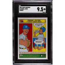 RDB Holdings & Consulting CTBL-040537 Derek Jeter 2003 Topps Bazooka Comics Card No.6-SGC Graded 9.5 Mint - York Yankees & HOF