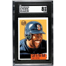 RDB Holdings & Consulting CTBL-040563 Tony Gwynn 1996 Fleer Ultra Call to the Hall Gold Medallion Card No.3-SGC Graded 8 NM-MT - Padres & HOF