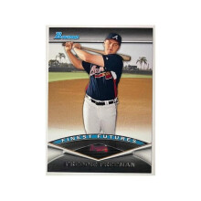 RDB Holdings & Consulting CTBL-040884 No.FF10 Freddie Freeman 2011 Bowman Finest Futures MLB Rookie Card - Braves-Dodgers