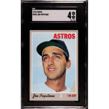 RDB Holdings & Consulting CTBL-041052 No.598 Joe Pepitone 1970 Topps MLB Card - SGC Graded 4 VG-EX - Astros-Yankees