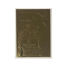 RDB Holdings & Consulting CTBL-040930 No.3 Dale Earnhardt Sr. 22 K Gold Racing Card - Intimidator Childress