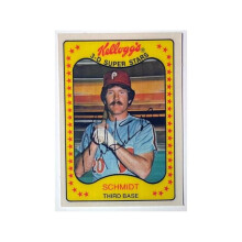 RDB Holdings & Consulting CTBL-040891 No.5 Mike Schmidt 1981 Kelloggs 3-D Super Stars MLB Card - Phillies-HOF