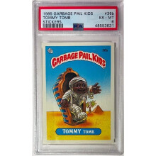 RDB Holdings & Consulting CTBL-041269 No.36B 1985 Topps Garbage Pail Kids Series 1 Tommy Tomb Stickers Card - PSA Graded 6 EX-MT