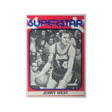 RDB Holdings & Consulting CTBL-041156 No.81 Jerry West 1982 TCMA Superstar Basketball Card - Lakers-HOF-Series 2