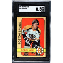 RDB Holdings & Consulting CTBL-041328 No.129 Bobby Orr 1972-1973 NHL O-Pee-Chee Card - SGC Graded 6.5 EX-NM Plus Boston Bruins-HOF