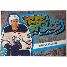RDB Holdings & Consulting CTBL-040888 No.FS-27 Connor McDavid 2022-2023 Upper Deck Series I Freestyles Hockey Card - Edmonton Oilers