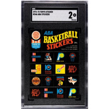 RDB Holdings & Consulting CTBL-041006 No.24A 1971-1972 Topps NBA Sticker Card - SGC Graded 2 Good - Undergraded