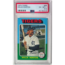 RDB Holdings & Consulting CTBL-041170 No.66 Willie Horton 1975 Topps MLB Card - PSA Graded 6.5 EX-MT Plus Detroit Tigers