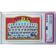 RDB Holdings & Consulting CTBL-041235 No.362 1972 Topps York Mets Team MLB Card - PSA Graded 5 EX