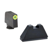 AmeriGlo AMGGL-611 Suppressor 3 Dot Trit for Glk Sight, Green & Black