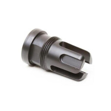 Griffin Armament GRIFTMMFH1228 Mini Supporter 5.56 0.5 x 28 Flash Hider, Black